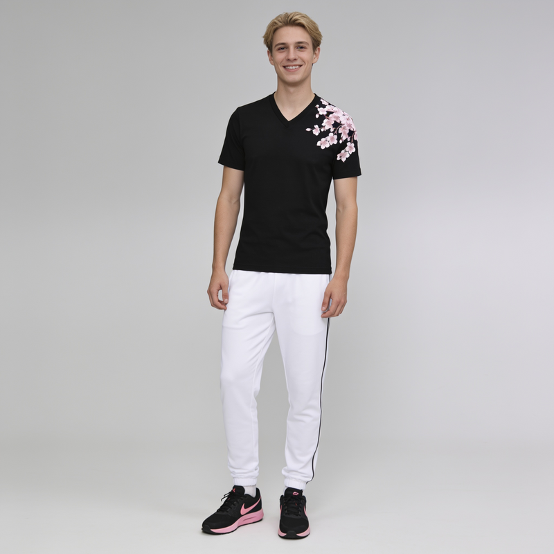 Ebony Blossom Tee