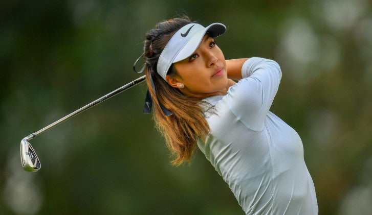 On the course