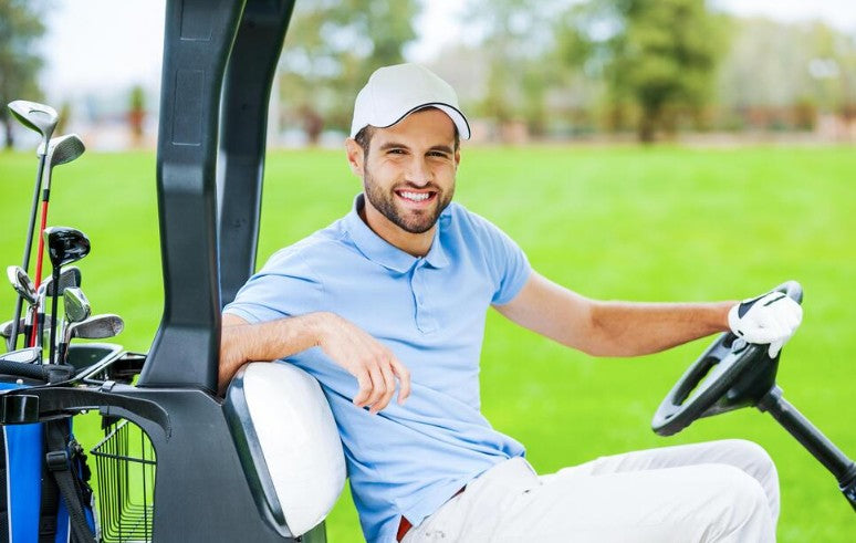 On the course
